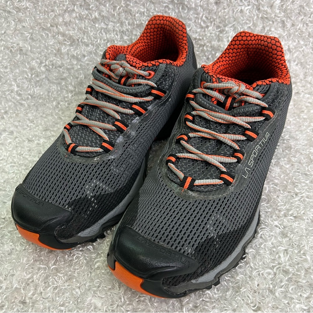 La Sportiva Gray and Orange Athletic Shoes